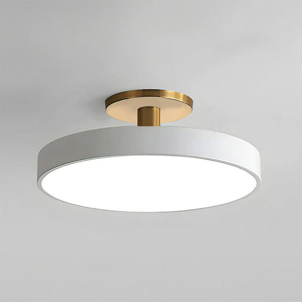 Plafonnier Design Élégance Minimaliste - Simplicité Rond LED