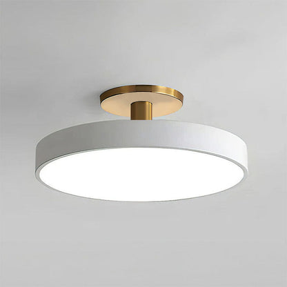 Plafonnier Design Élégance Minimaliste - Simplicité Rond LED