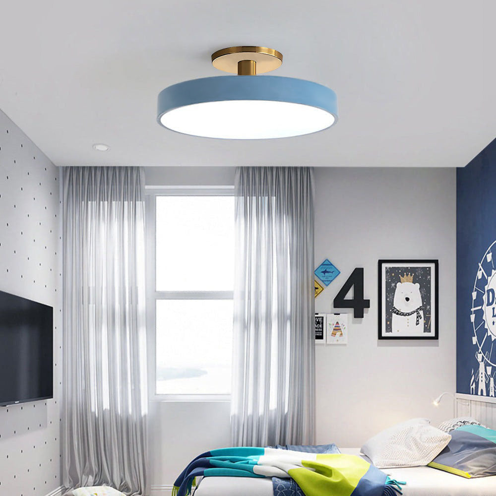 Plafonnier Design Élégance Minimaliste - Simplicité Rond LED