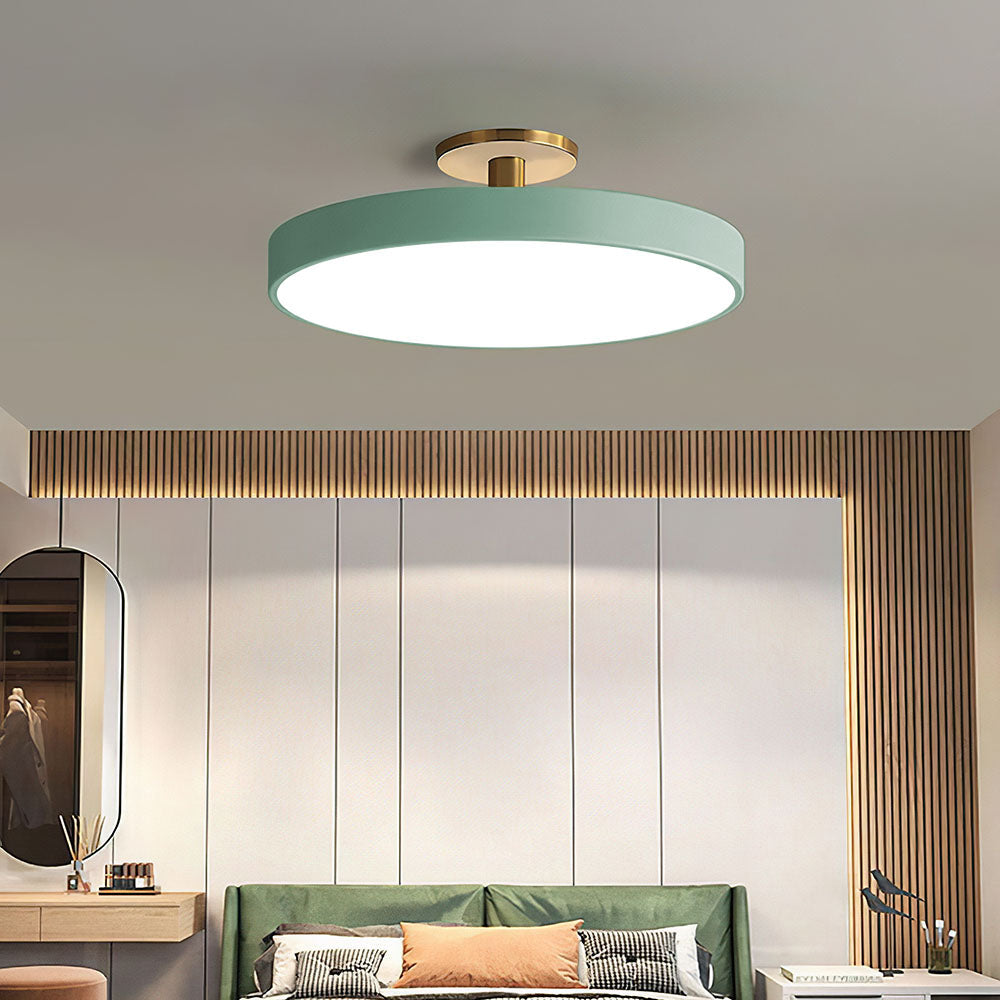 Plafonnier Design Élégance Minimaliste - Simplicité Rond LED