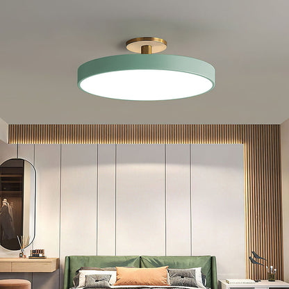 Plafonnier Design Élégance Minimaliste - Simplicité Rond LED