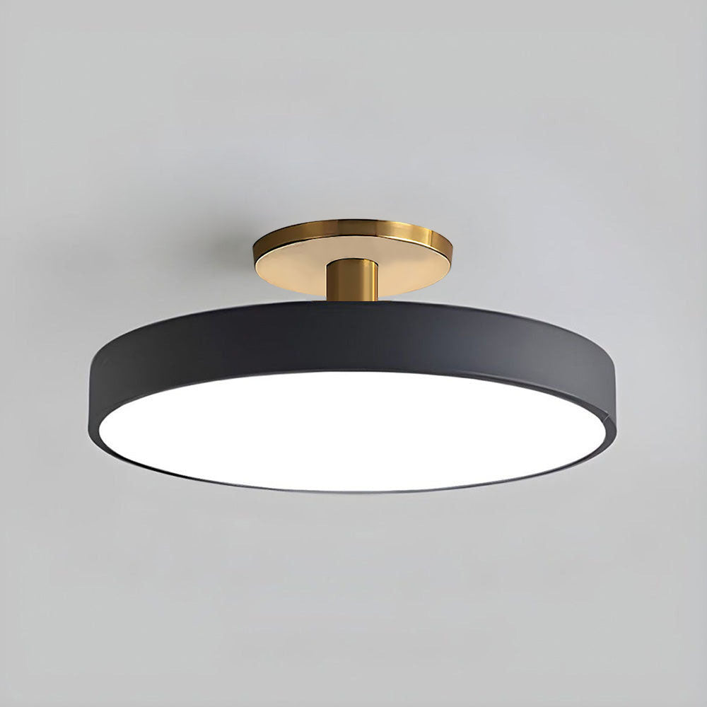 Plafonnier Design Élégance Minimaliste - Simplicité Rond LED