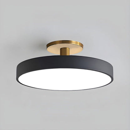 Plafonnier Design Élégance Minimaliste - Simplicité Rond LED