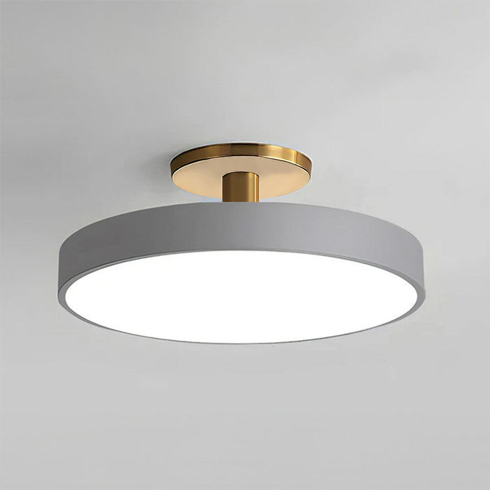 Plafonnier Design Élégance Minimaliste - Simplicité Rond LED