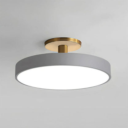 Plafonnier Design Élégance Minimaliste - Simplicité Rond LED