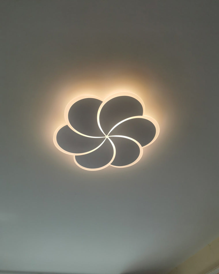 Plafonnier Design Fleur à Intensité Variable