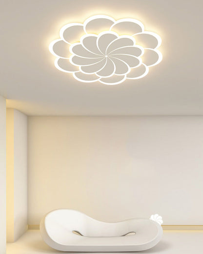 Plafonnier Design Fleur à Intensité Variable