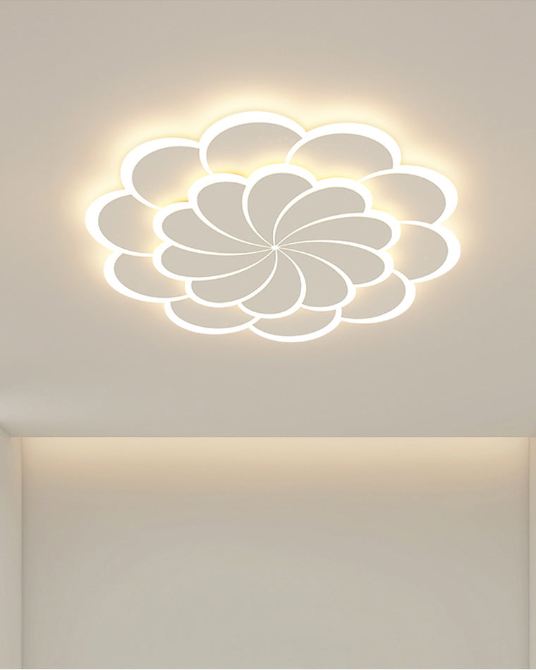 Plafonnier Design Fleur à Intensité Variable