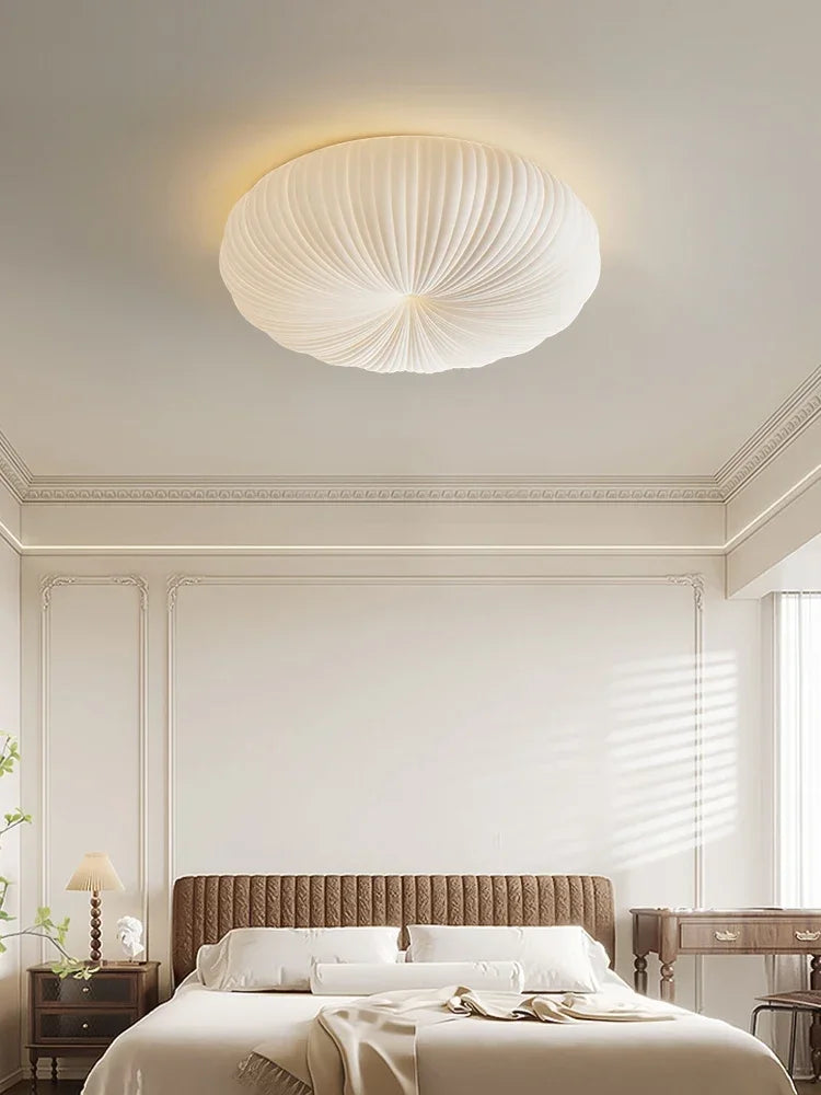 Plafonnier Dimmable Blanc Nordique pour Chambre - BOWY