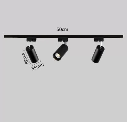 Plafonnier Éclairage Surface Minimaliste - Lumis Noir