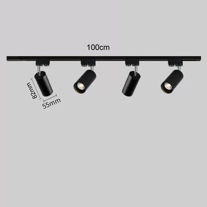 Plafonnier Éclairage Surface Minimaliste - Lumis Noir