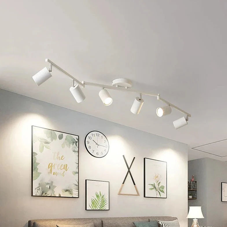 Plafonnier Éclairage Surface Minimaliste - Lumis Noir