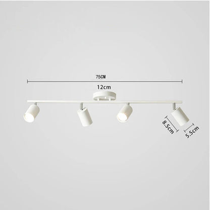 Plafonnier Éclairage Surface Minimaliste - Lumis Noir