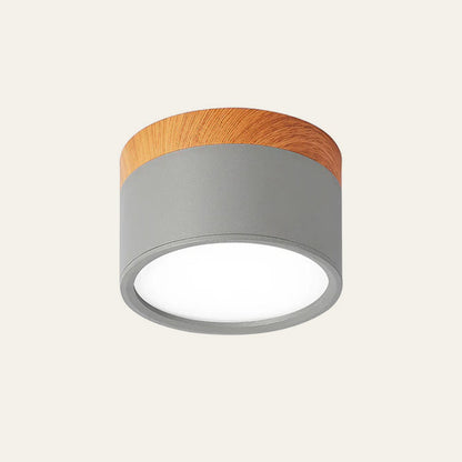 Plafonnier Élégant LED - Cylindre Moderne