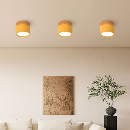 Plafonnier Élégant LED - Cylindre Moderne