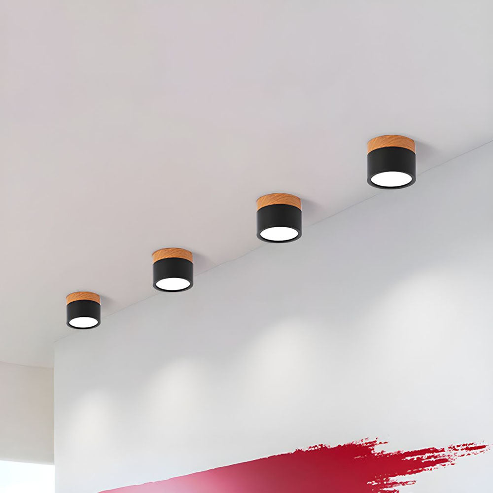 Plafonnier Élégant LED - Cylindre Moderne