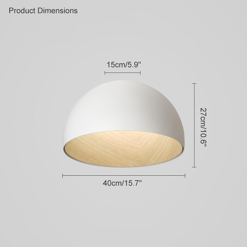 Plafonnier Encastré Asymétrique Dome