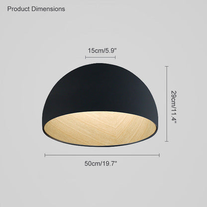 Plafonnier Encastré Asymétrique Dome