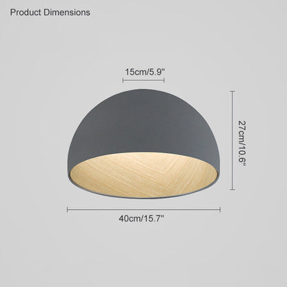 Plafonnier Encastré Asymétrique Dome