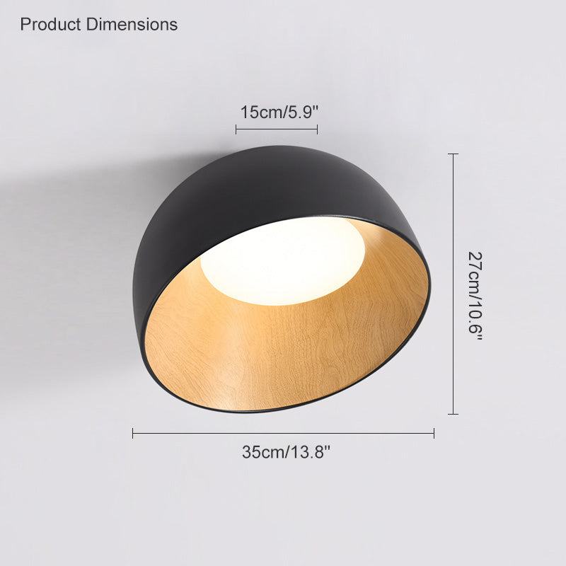 Plafonnier Encastré Asymétrique Dome