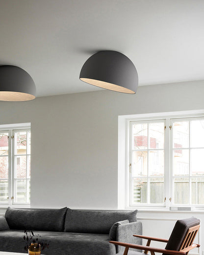 Plafonnier Encastré Asymétrique Dome