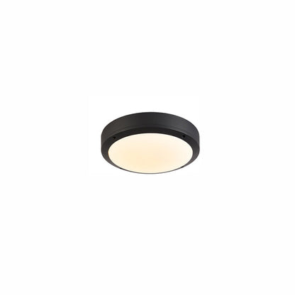 Plafonnier Extérieur Rond Obscura – Minimalisme et Efficacité