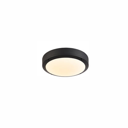 Plafonnier Extérieur Rond Obscura – Minimalisme et Efficacité
