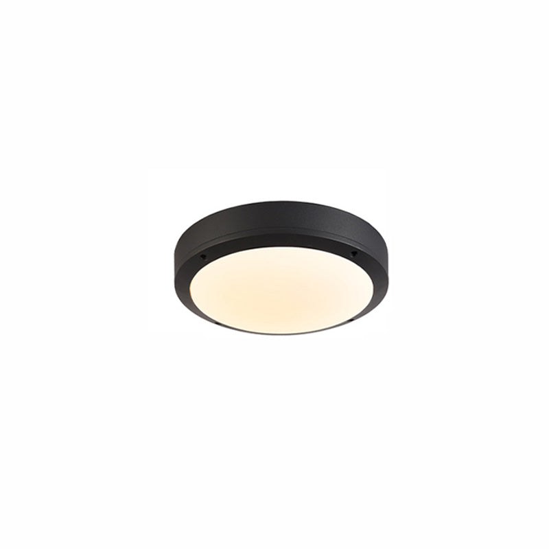 Plafonnier Extérieur Rond Obscura – Minimalisme et Efficacité