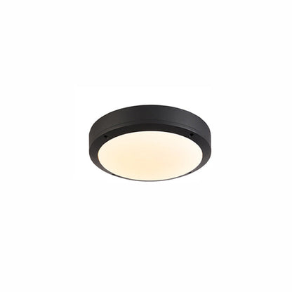 Plafonnier Extérieur Rond Obscura – Minimalisme et Efficacité