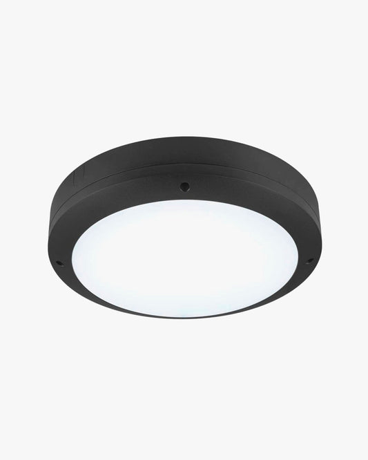 Plafonnier Extérieur Rond Obscura – Minimalisme et Efficacité