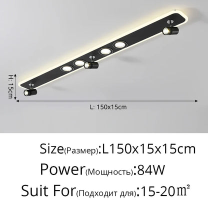 Plafonnier LED Acrylique - Éclat Moderne Design