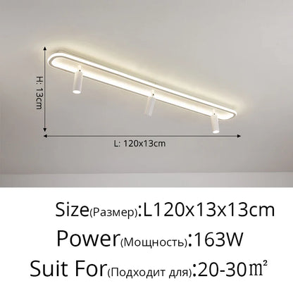 Plafonnier LED Acrylique - Éclat Moderne Design