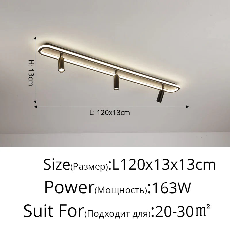 Plafonnier LED Acrylique - Éclat Moderne Design