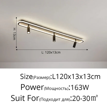 Plafonnier LED Acrylique - Éclat Moderne Design
