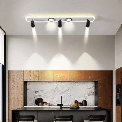 Plafonnier LED Acrylique - Éclat Moderne Design