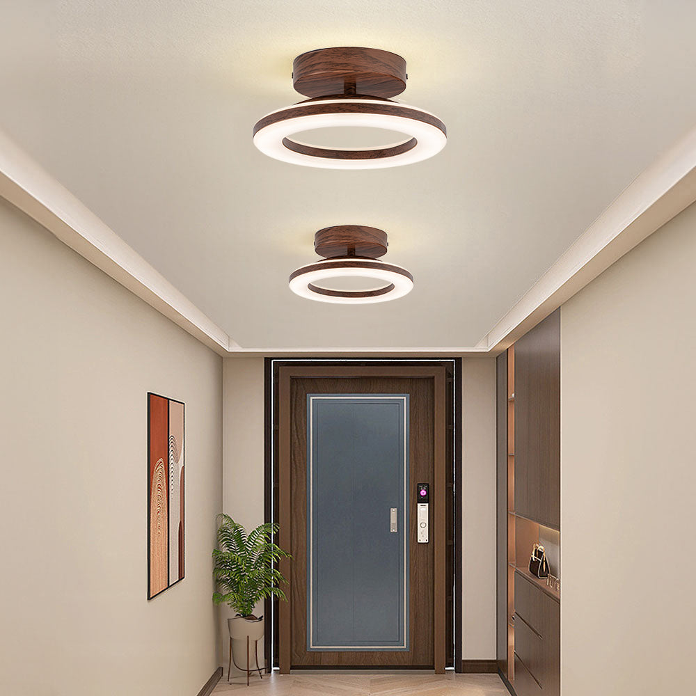 Plafonnier LED Acrylique - Éclat Moderne pour Salon