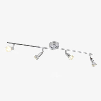 Plafonnier LED Chromé Élégant - Moderno