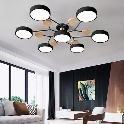 Plafonnier LED Circulaire - Éclat Élégant