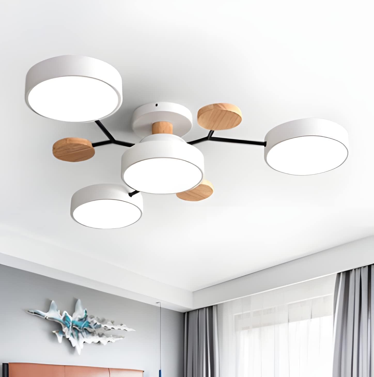 Plafonnier LED Circulaire - Éclat Élégant