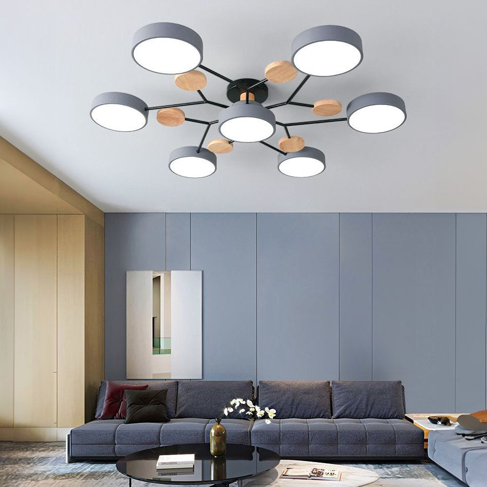 Plafonnier LED Circulaire - Éclat Élégant