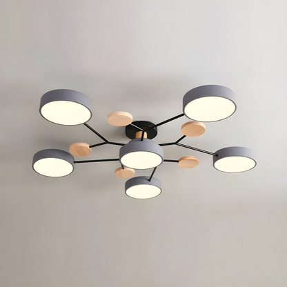 Plafonnier LED Circulaire - Éclat Élégant