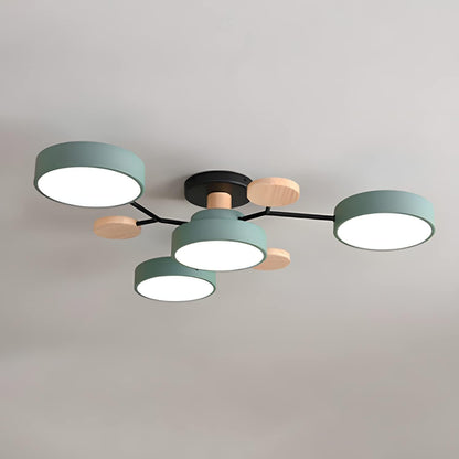 Plafonnier LED Circulaire - Éclat Élégant