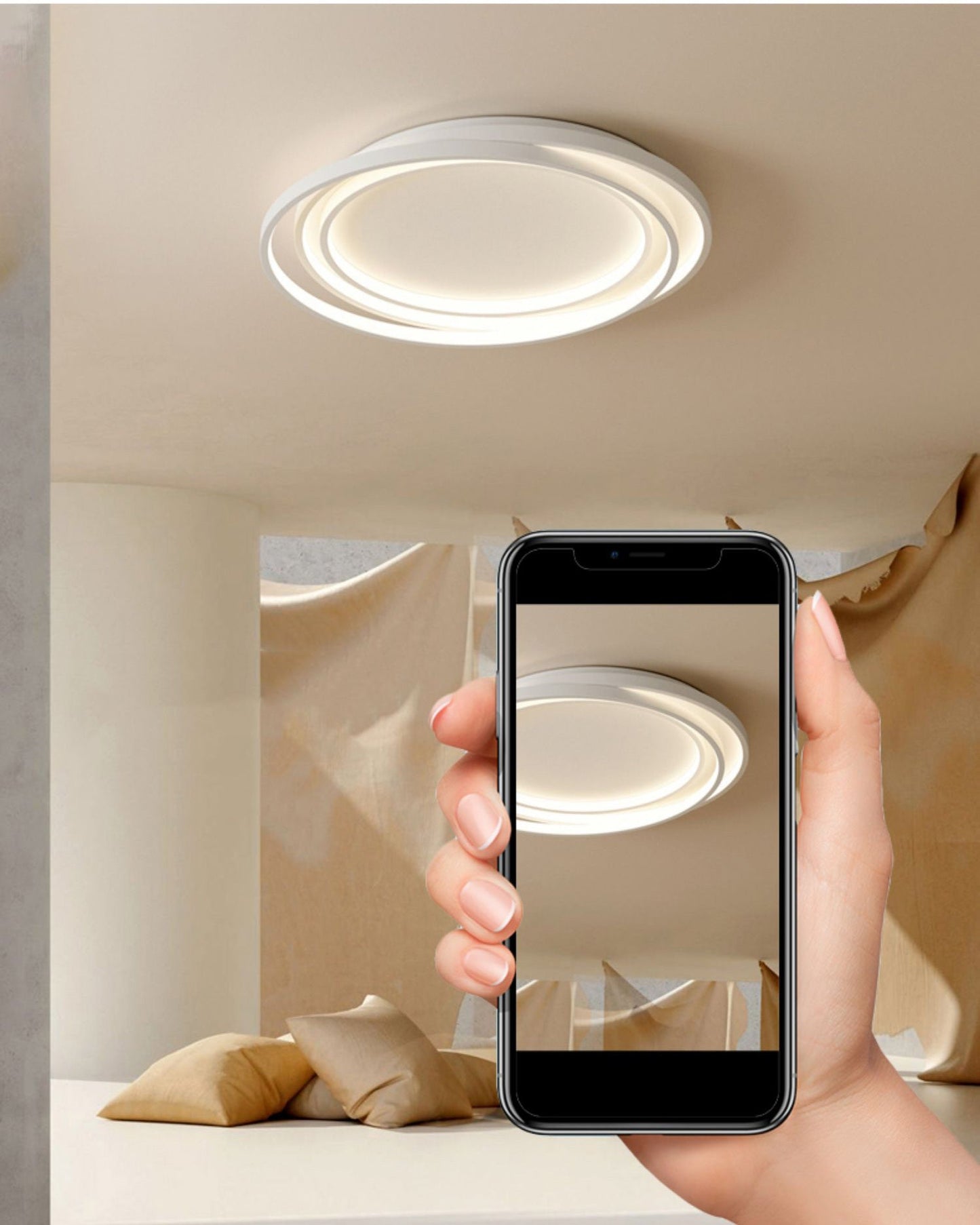 Plafonnier LED Circulaire Minimaliste
