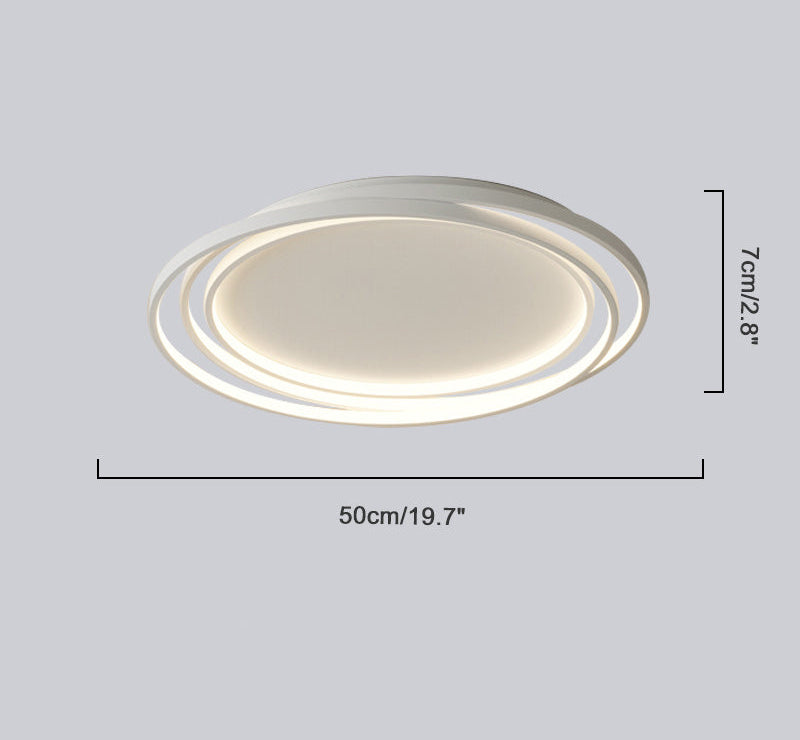 Plafonnier LED Circulaire Minimaliste