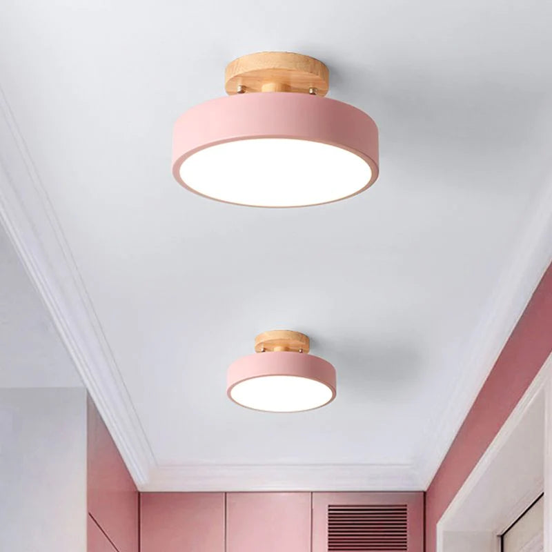 Plafonnier LED Coloré - Éclat Moderne