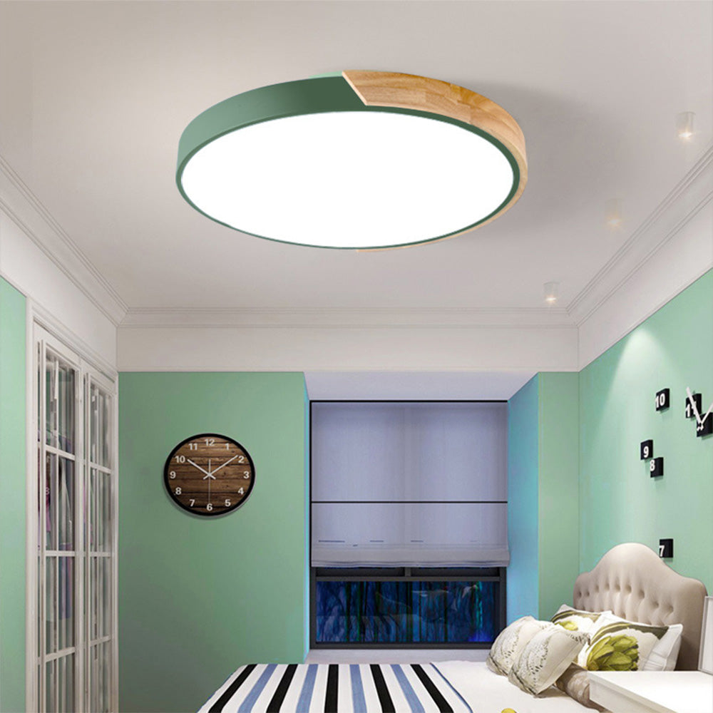 Plafonnier LED Coloré - Éclat Moderne