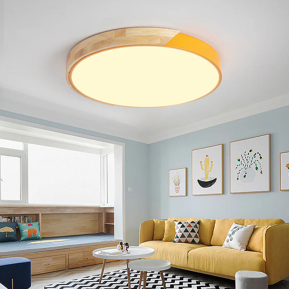 Plafonnier LED Coloré - Éclat Moderne