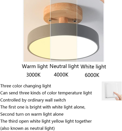 Plafonnier LED Coloré - Éclat Moderne
