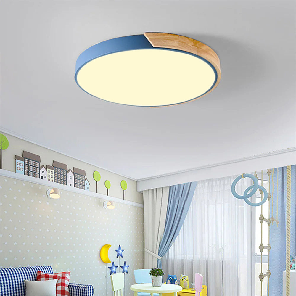 Plafonnier LED Coloré - Éclat Moderne