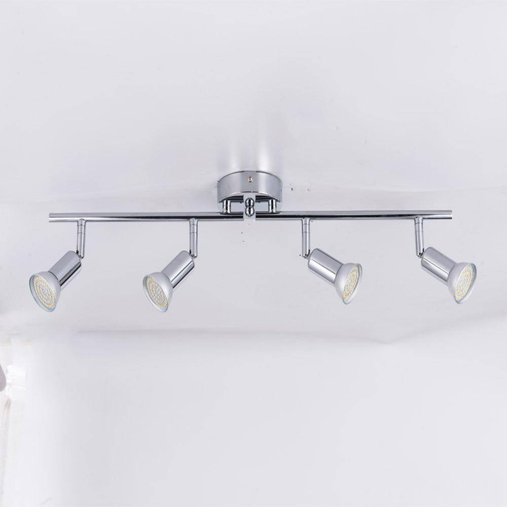 Plafonnier LED Design Ajustable - Éclat Chromé